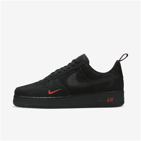 nike schwarz mit rot orangenen|Nike Unite .